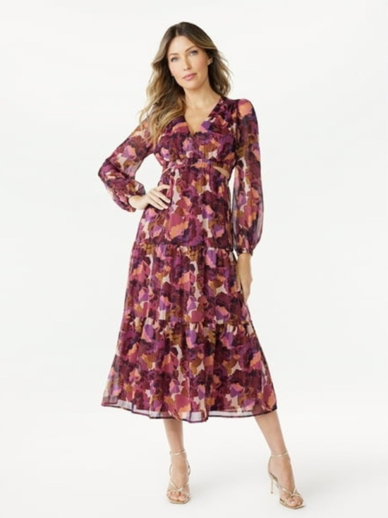 sofia by sofia vergara Dresses & Skirts - Sofia Vergara Cut Out Midi Dress
